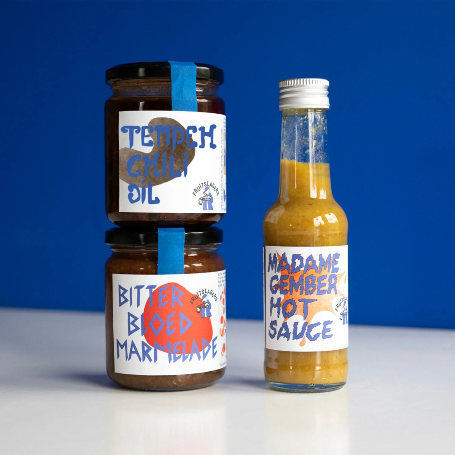 Fruitslagers Preserved Condiments package