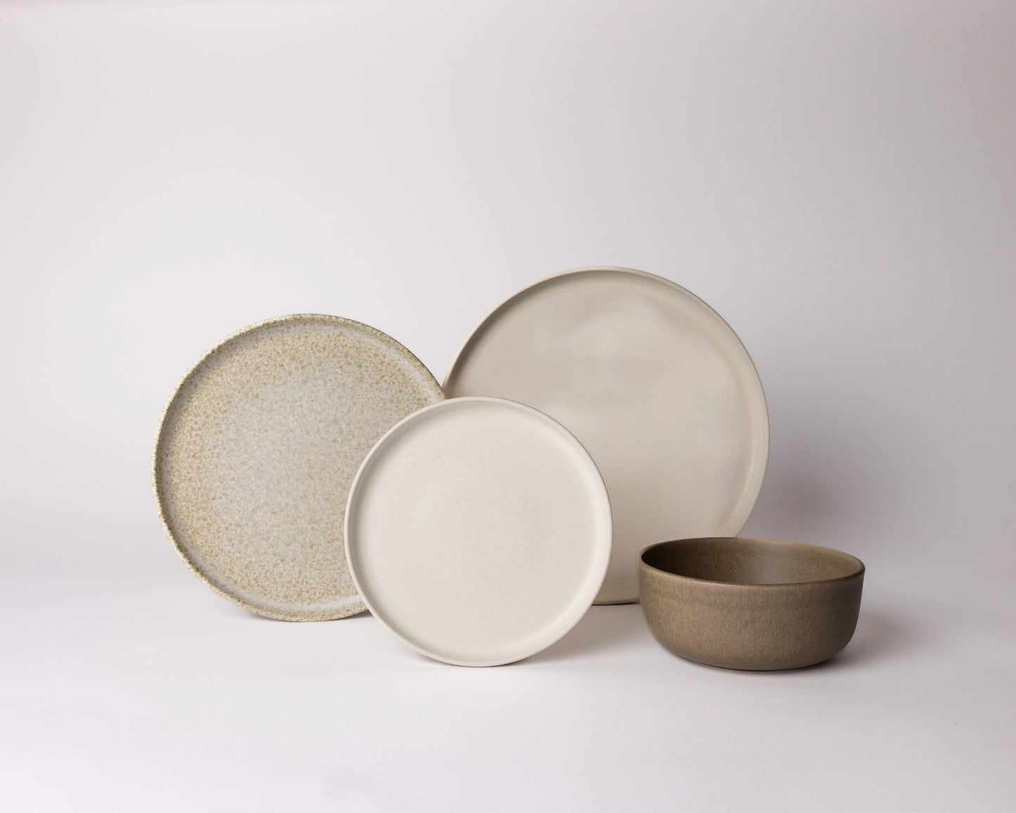 Dinnerware set Dreamy Ivory & On The Rocks (from 2 people)