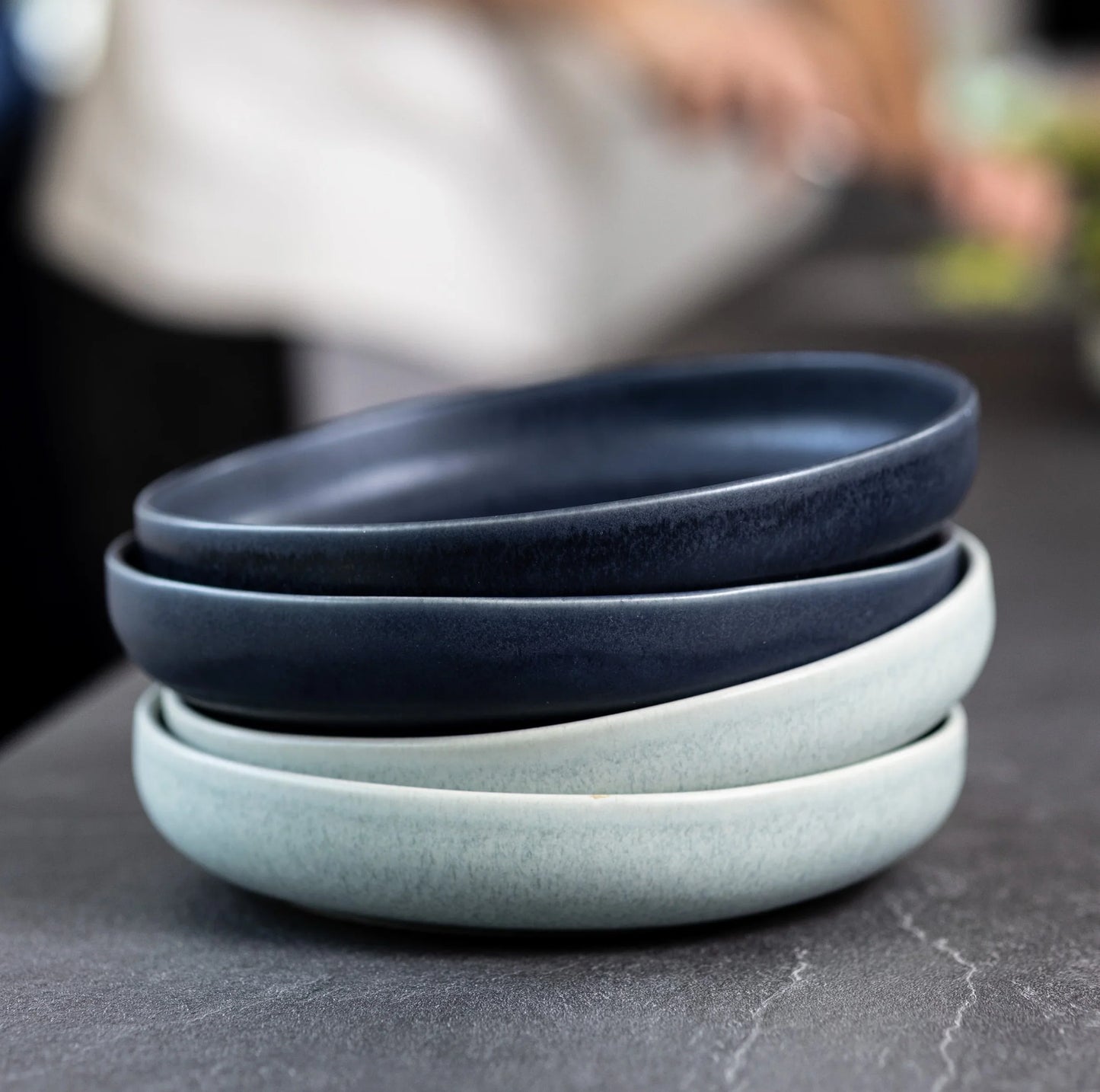Pasta plate Midnight Blue (from 4 pieces)
