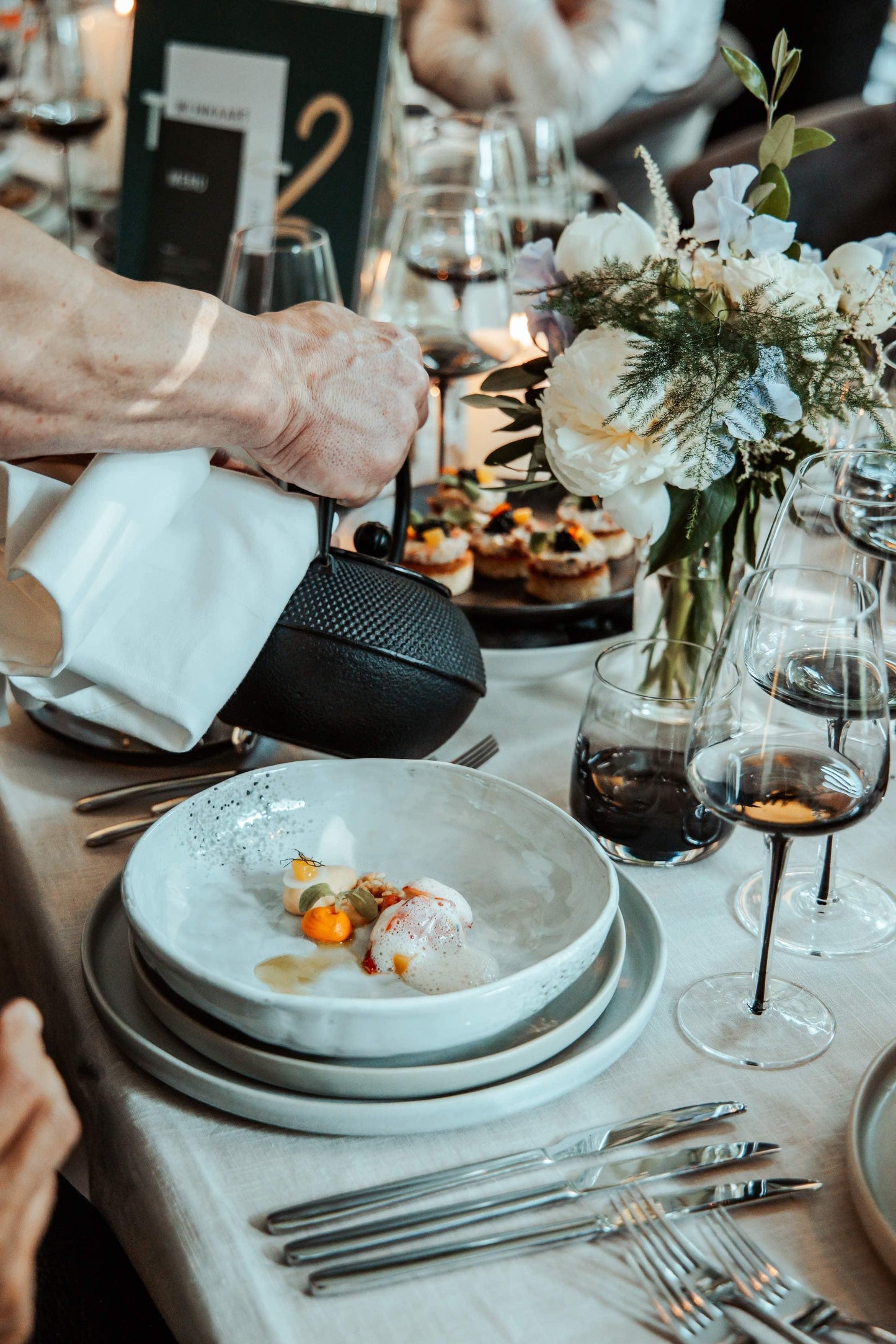 Chef Thomas— 5 gangen menu