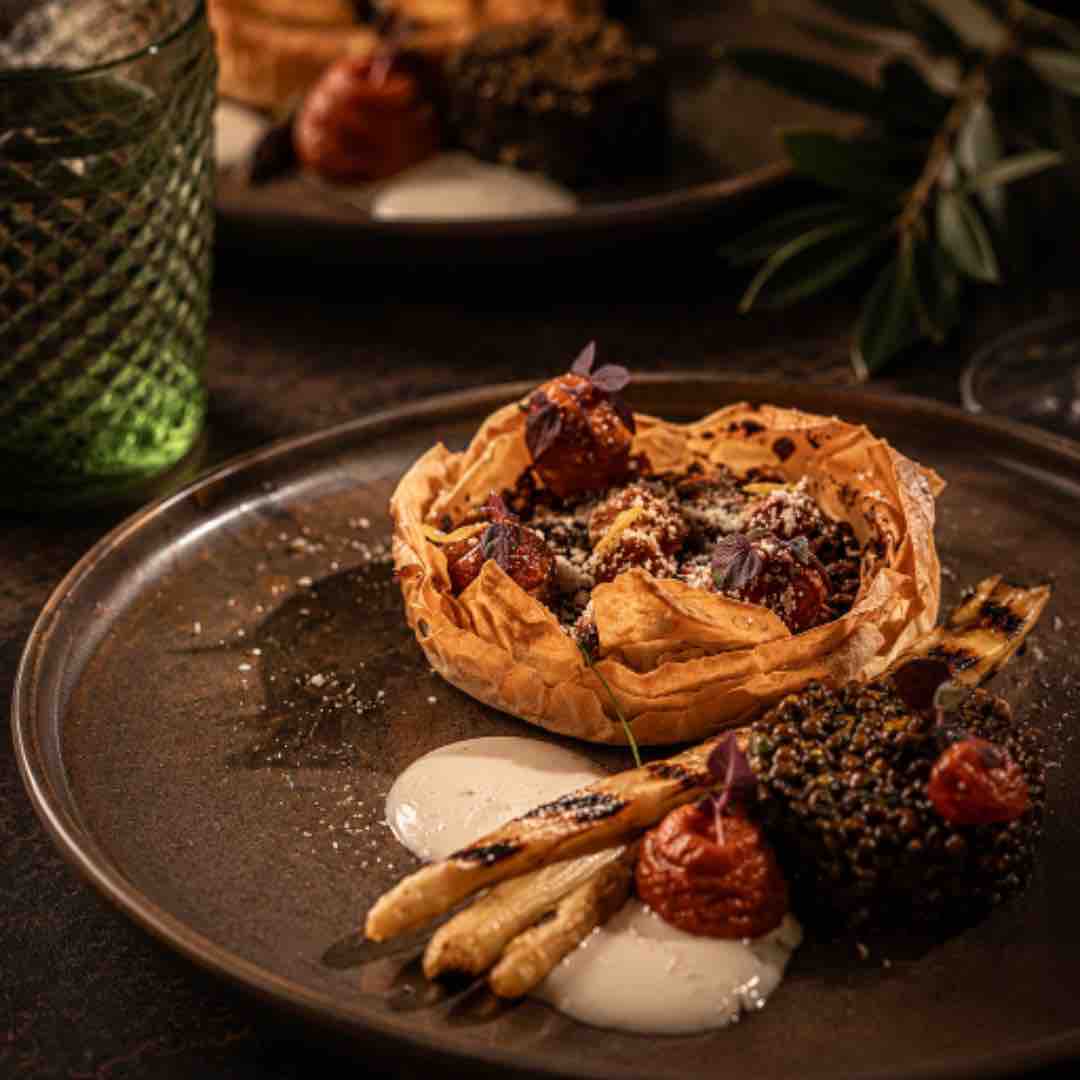 Aspergemenu 4-Gangen - Vegetarisch