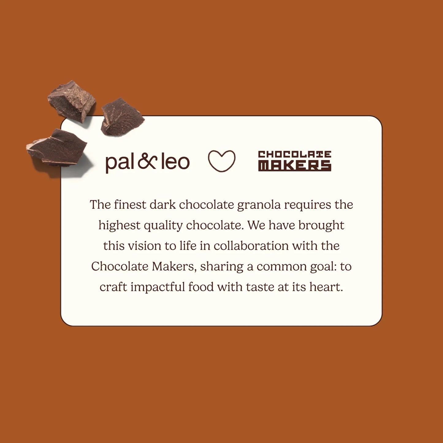 BIO Granola Chunks - Dark Chocolate