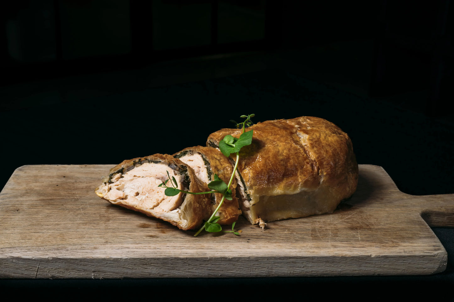 Showpiece Salmon Wellington