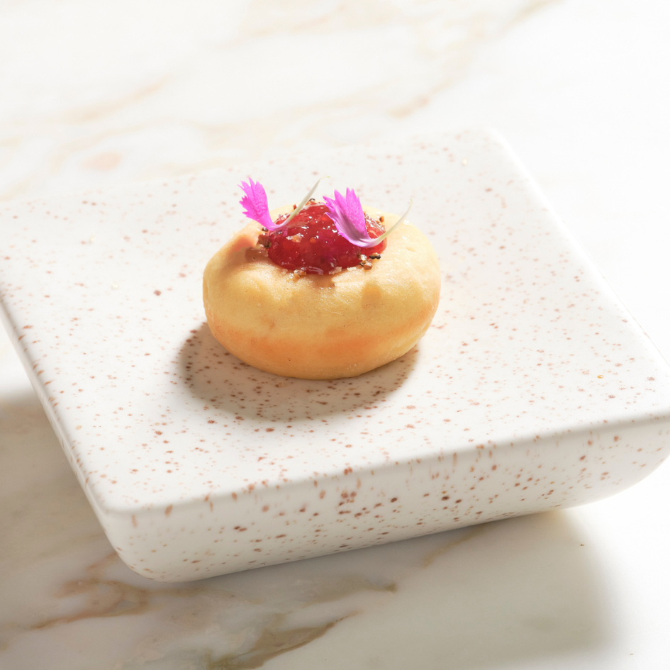 Mini donut | duck liver mousse | per 2 pieces