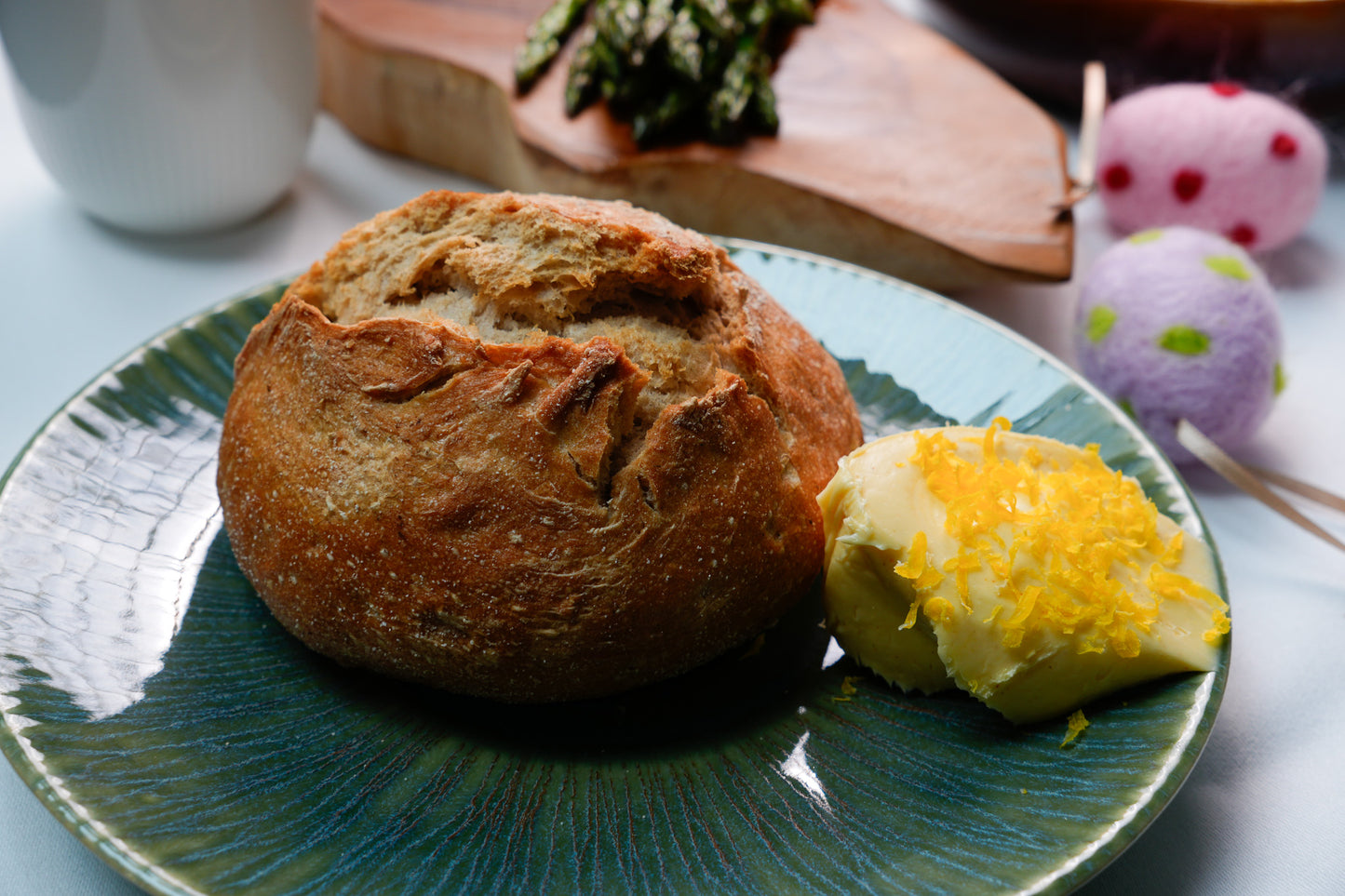 Rustiek landbrood | Marigoldboter