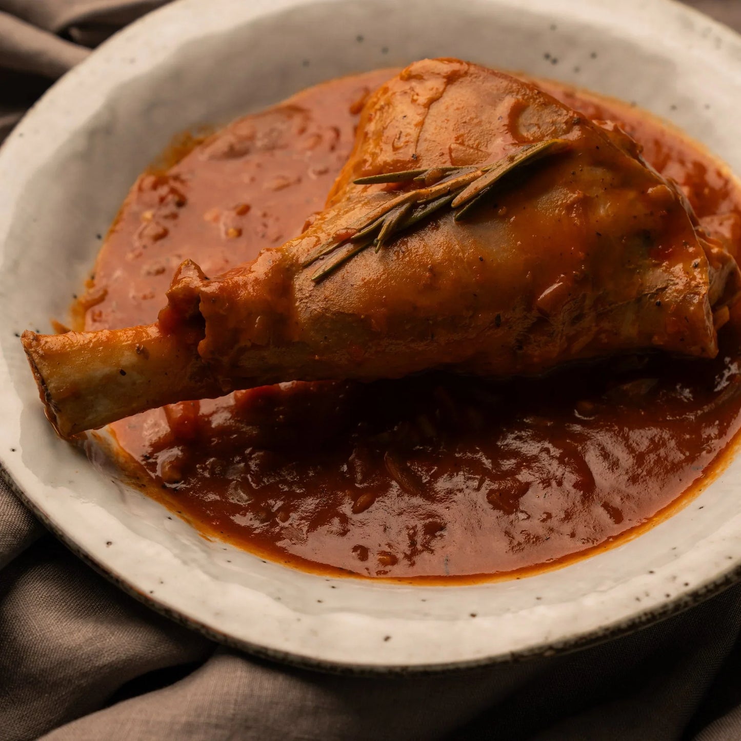 Ossobuco van voorjaarslam Menu
