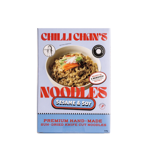 Sun-dried Knife Cut Noodles - Sesame & Soy