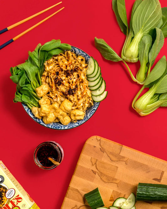 Sun-dried Knife Cut Noodles - Vegan XO