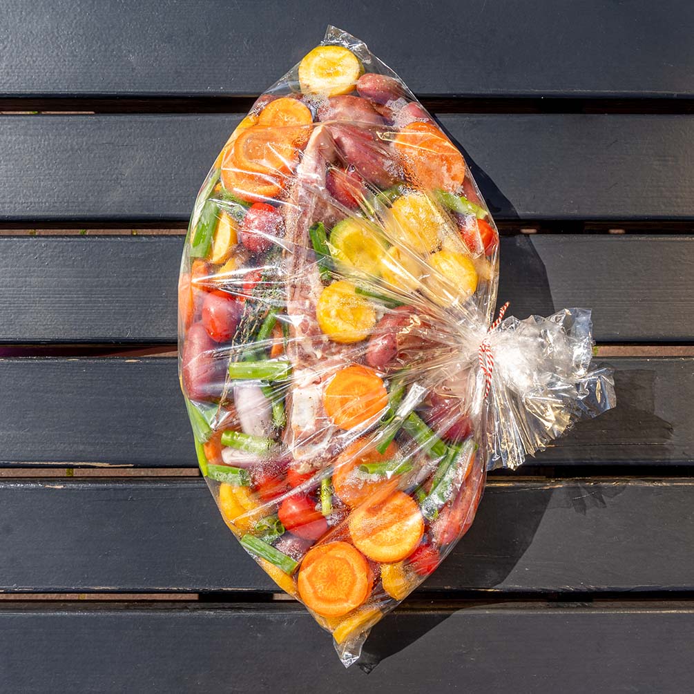 Veal sirloin roasting bag