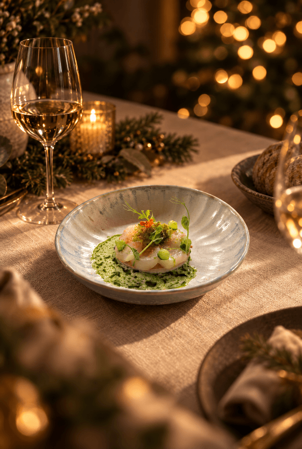 5-course festive menu – Vegetarian