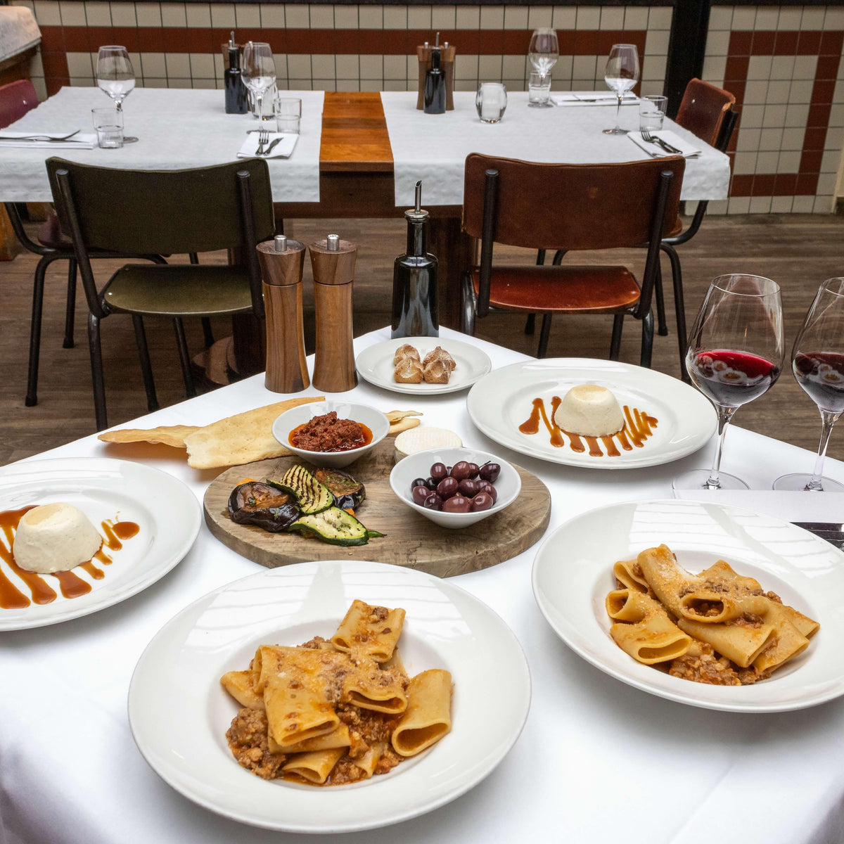 Lunch menu's