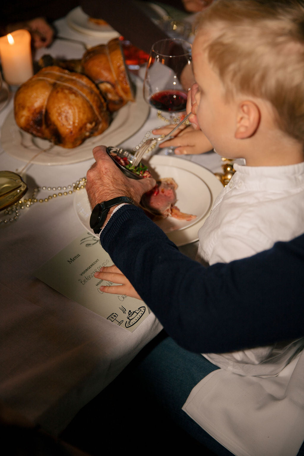 Kerst met de familie