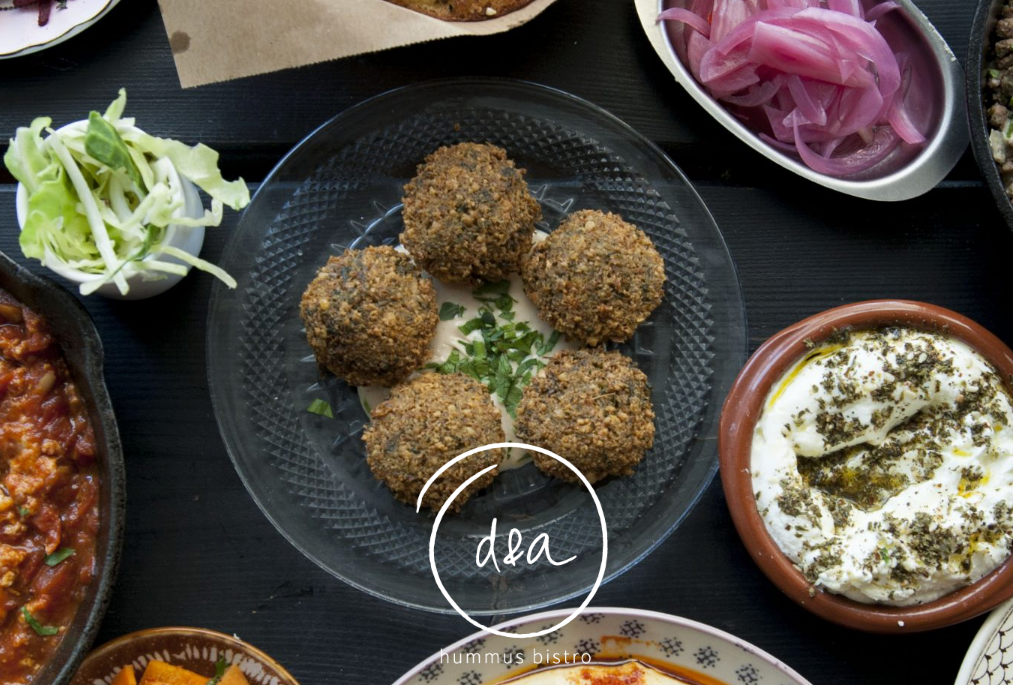 d&a hummus bistro Maastraat