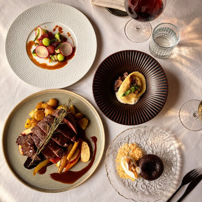 Dijk9 Feestdagen Chateaubriand menu.