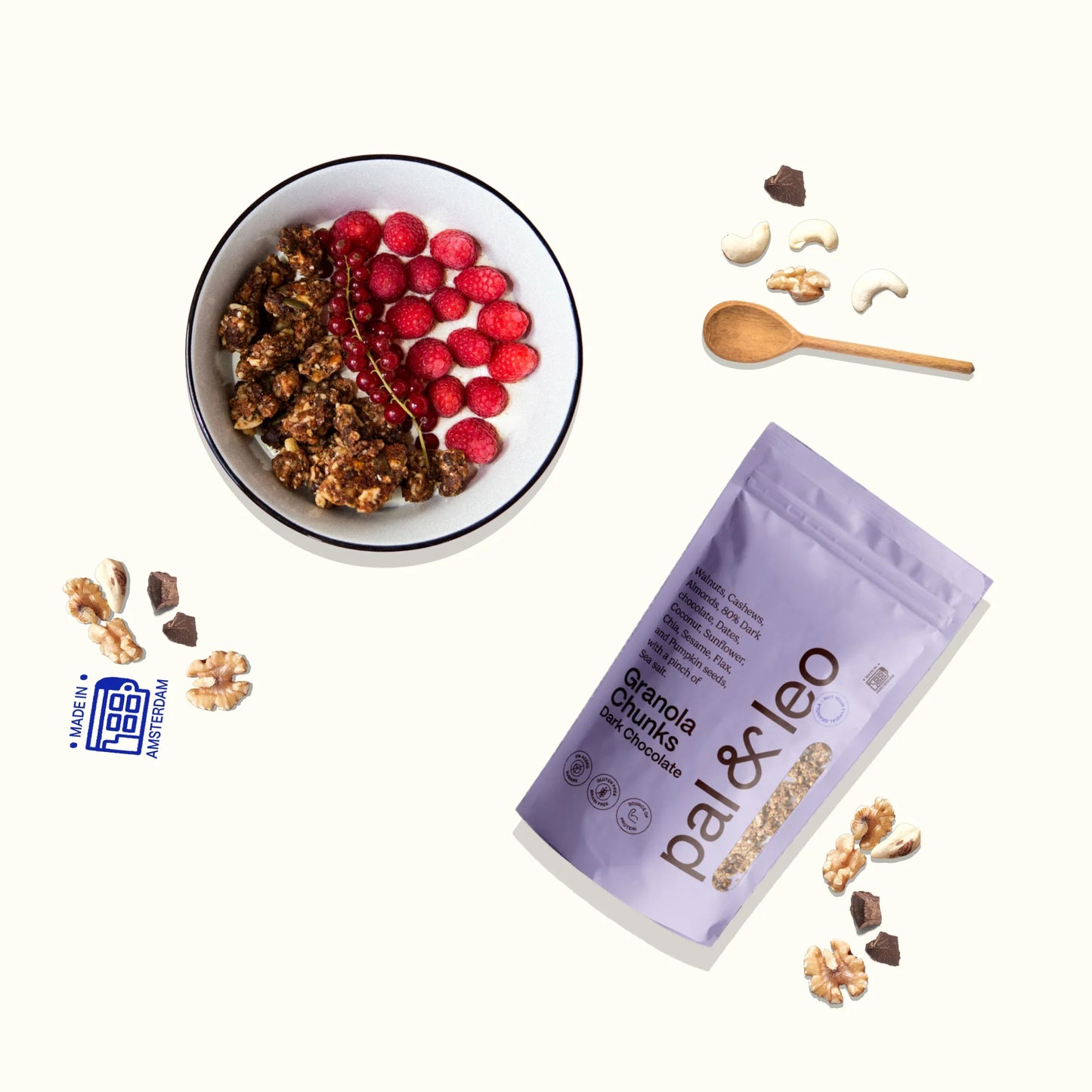 BIO Granola Chunks - Dark Chocolate