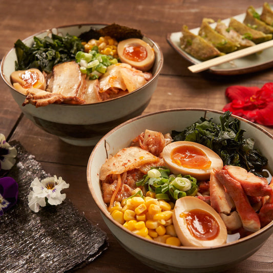 Japanese Ramen and Gyozas 
