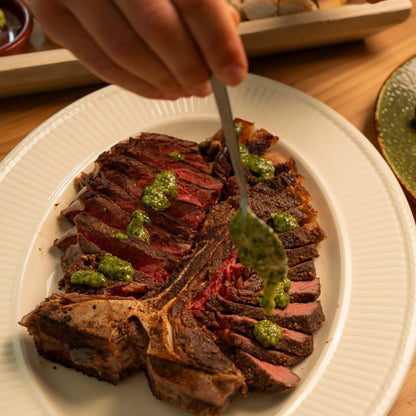3 gangen menu Bistecca alla Fiorentina