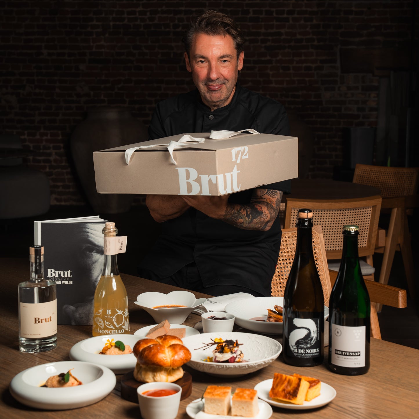 Brut172 Christmas menu - Hans Van Wolde
