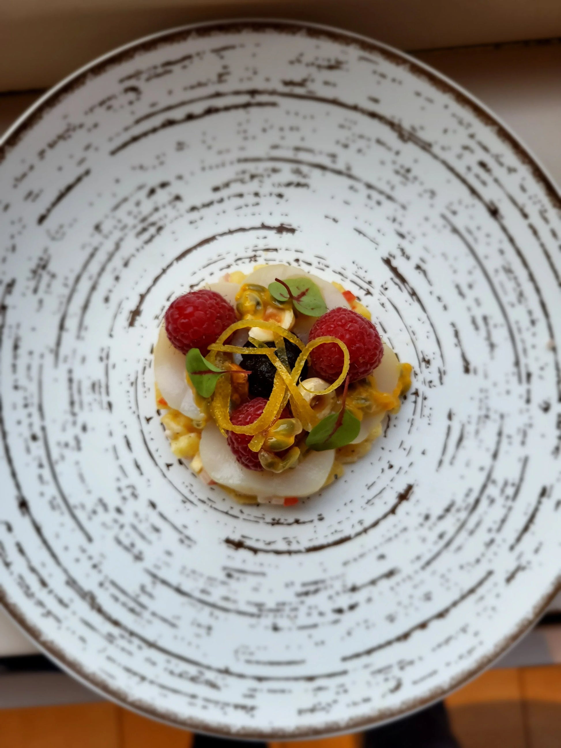 4-course dinner with amuse-bouche 