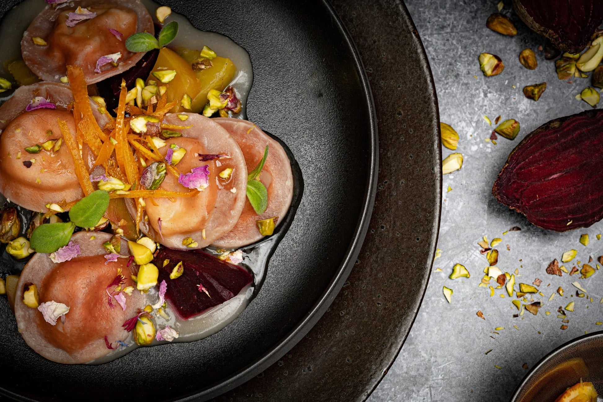 4-course dinner with amuse-bouche 