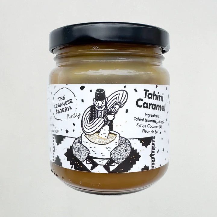 Salted Tahini Caramel (vegan & gluten-free) 