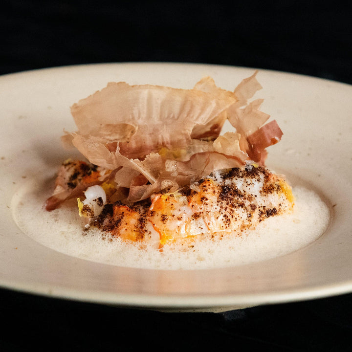 Restaurant 212 - Langoustine gegaard in eendenvet
