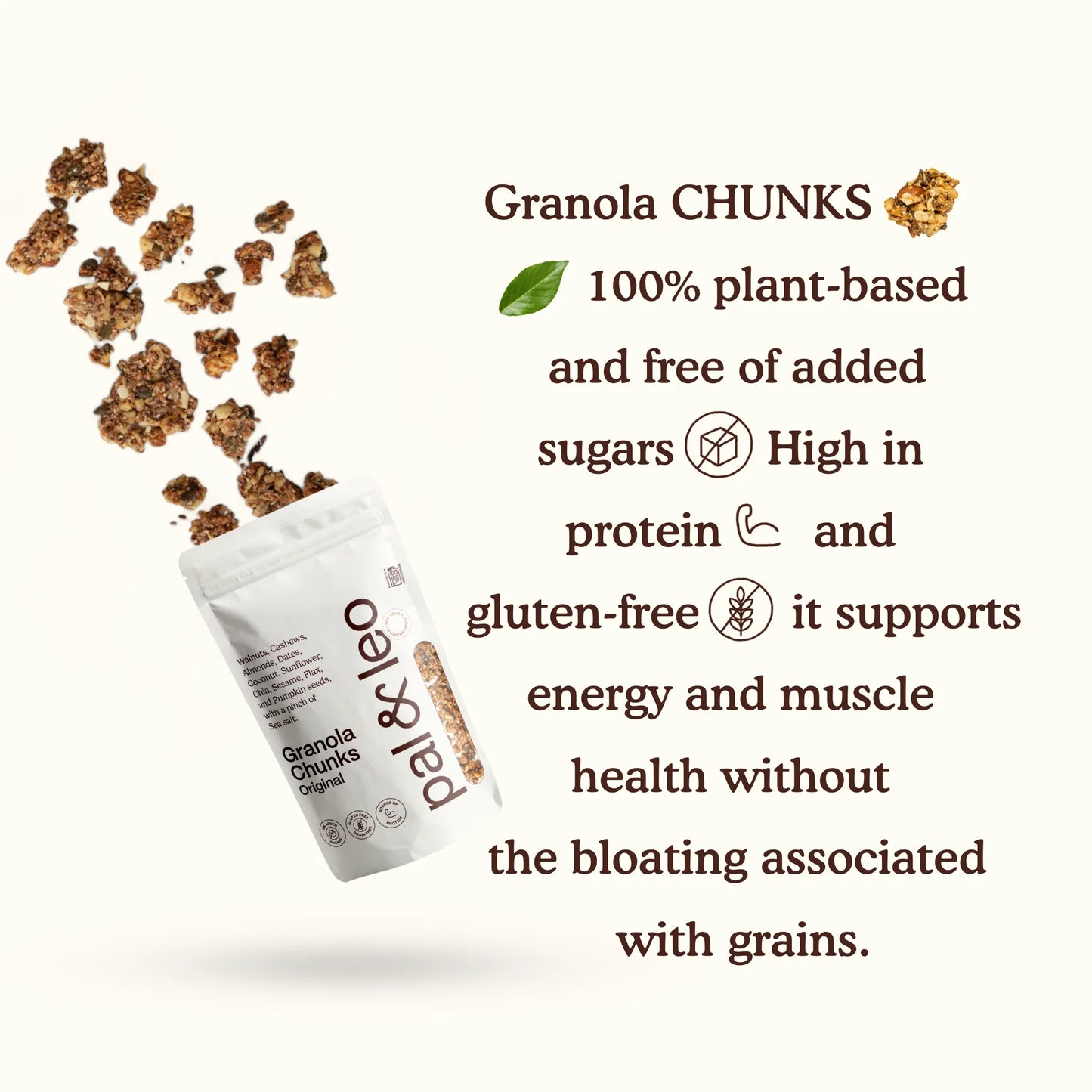 BIO Granola Chunks - Original 