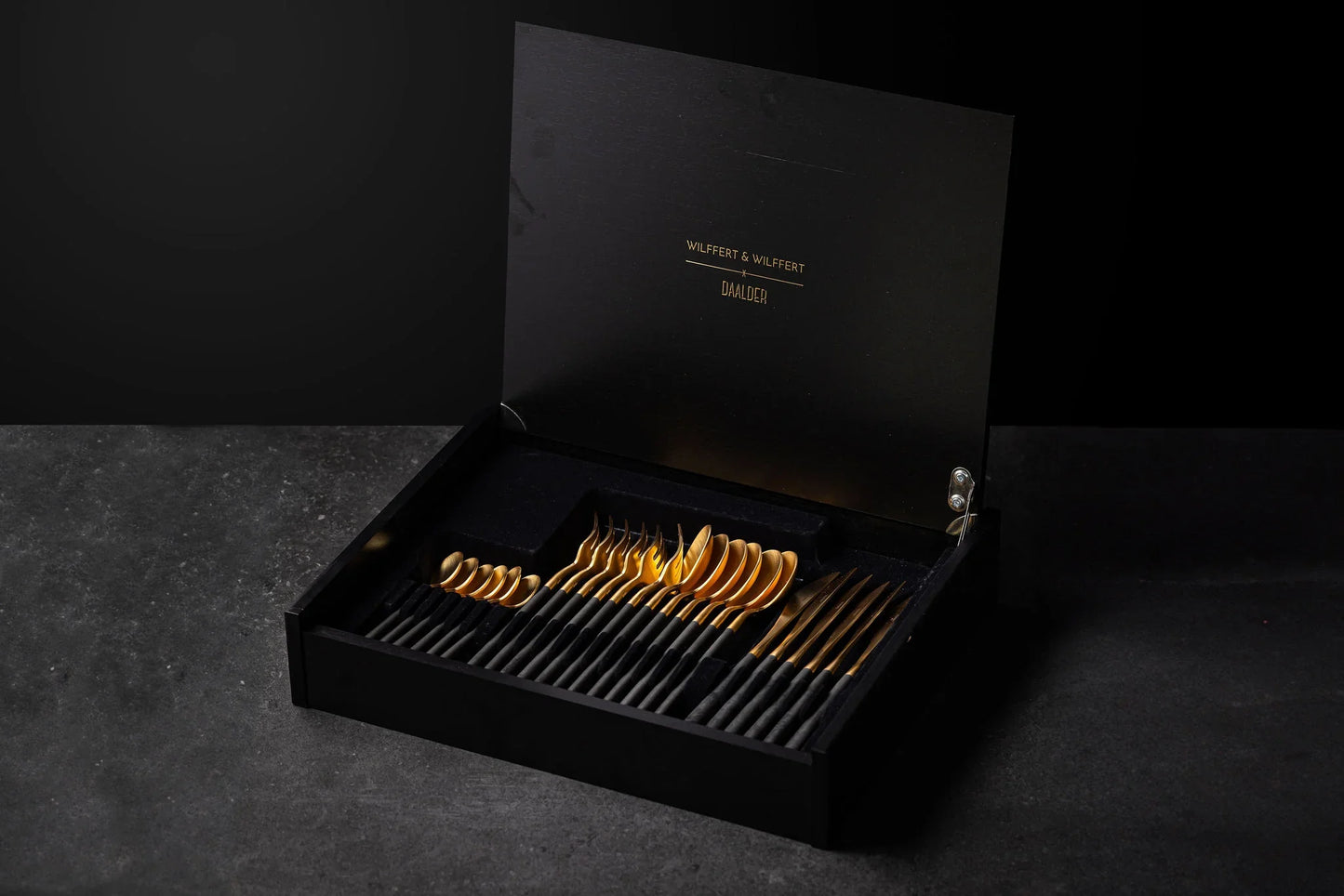 Exclusieve Gouden Bestekset - Daalder