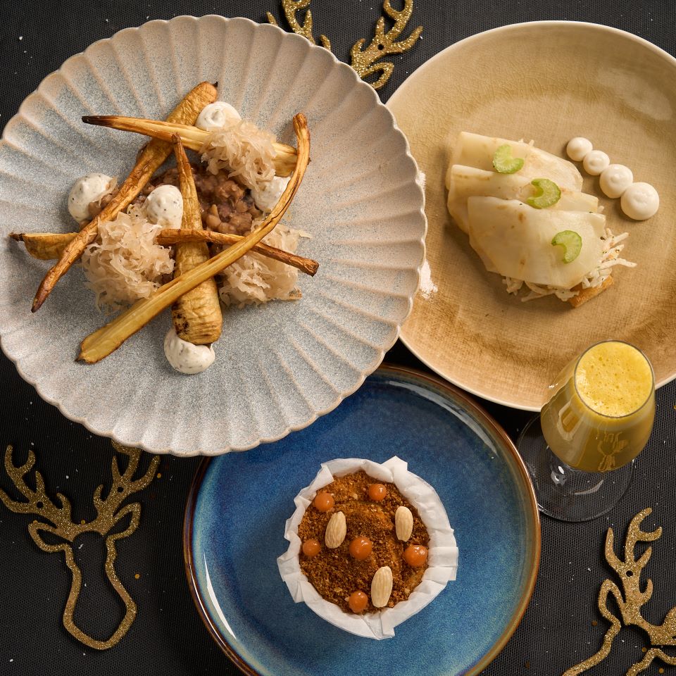 Kerst 4-gangen Menu vegetarisch
