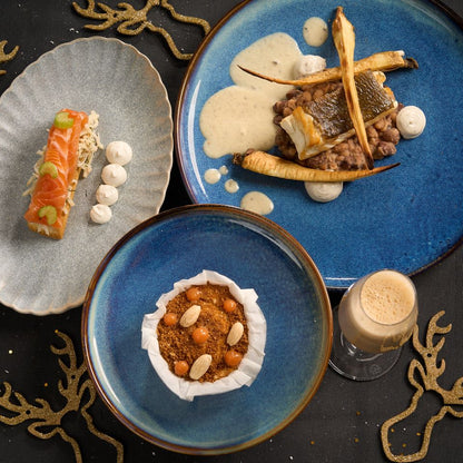 Christmas 4-course fish menu 