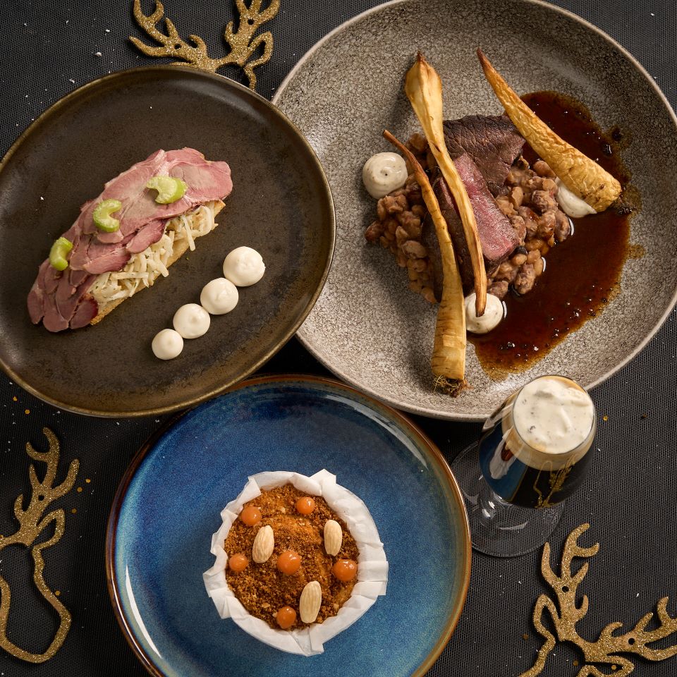 Christmas 4-course meat menu 