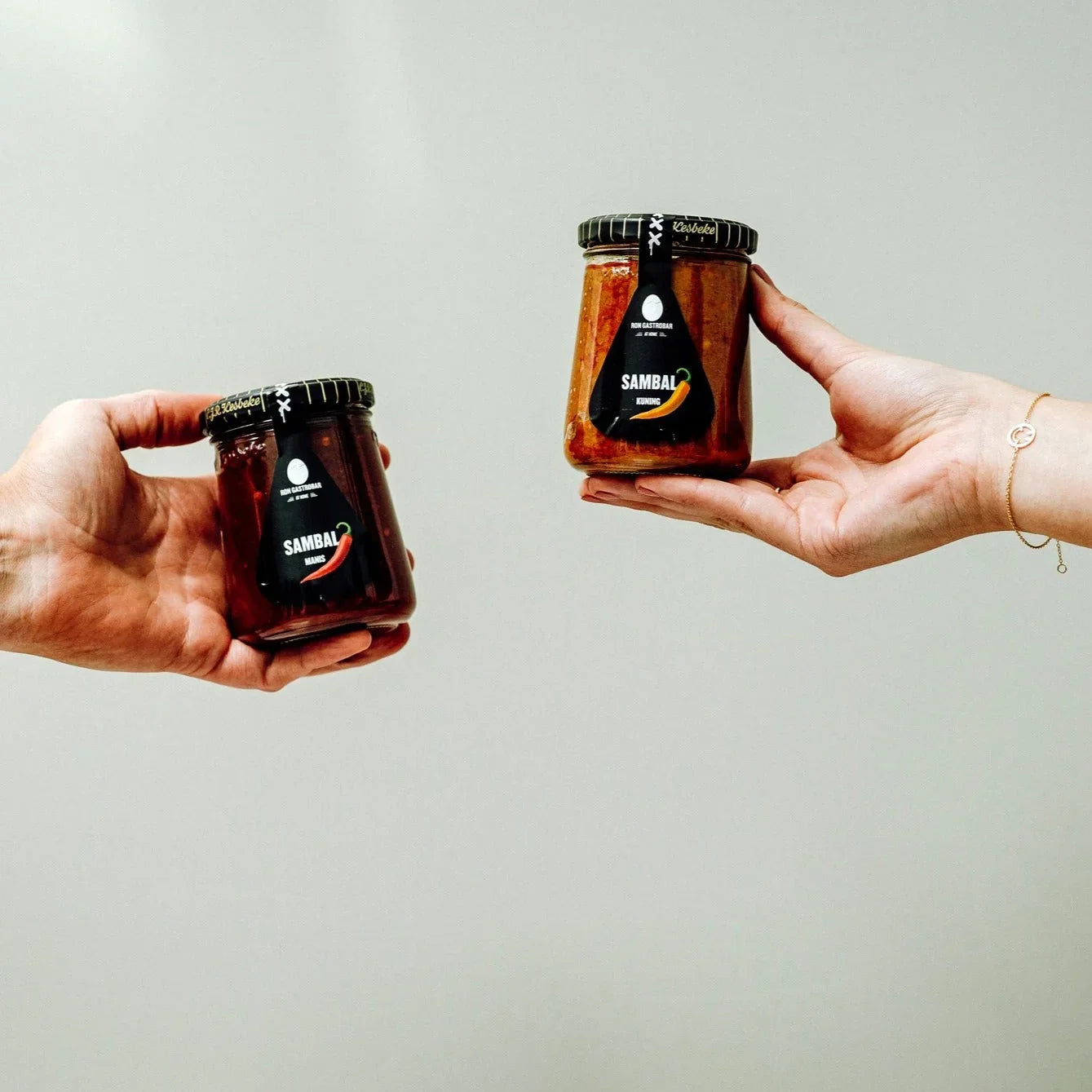 Huisgemaakte Sambal - 3 potjes