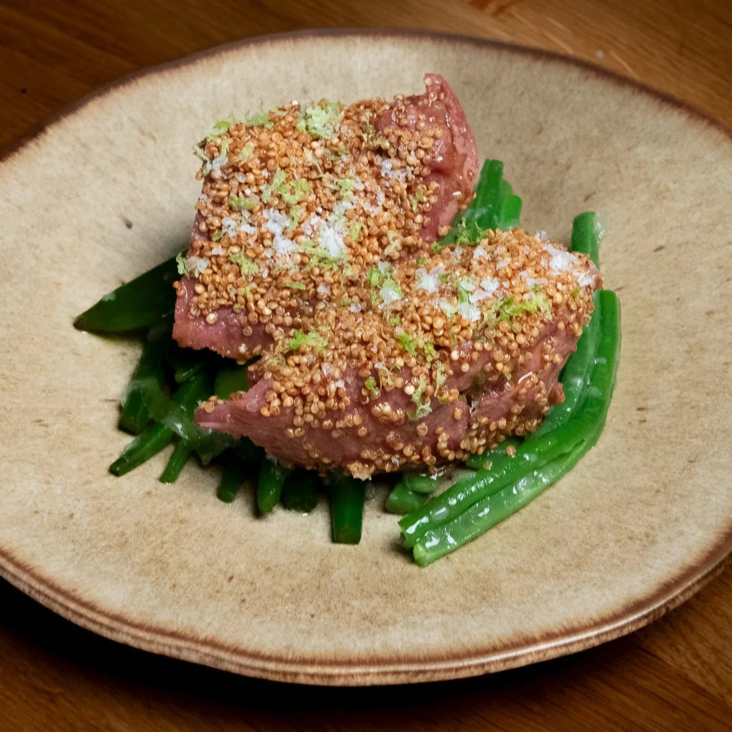 Restaurant 212 - Lamb neck with parsnip cream 