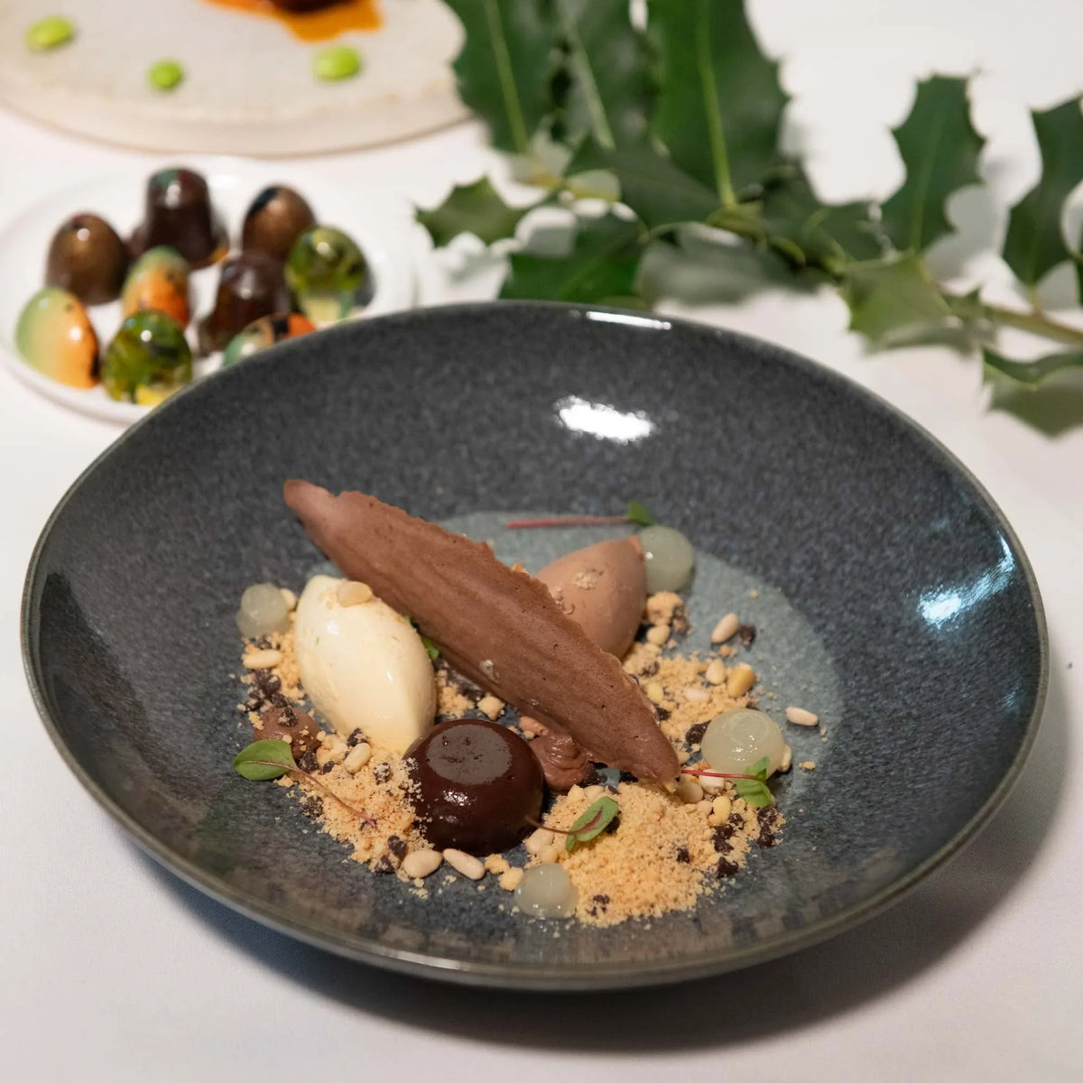 Michelinmenu met vijf sterrenrestaurants