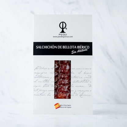 Salchichon de bellota gesneden 100 gram