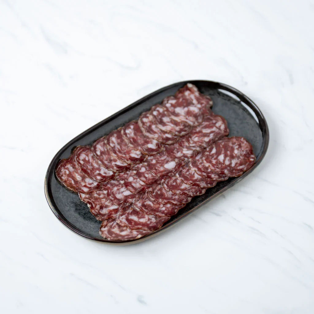 Salchichon de bellota gesneden 100 gram
