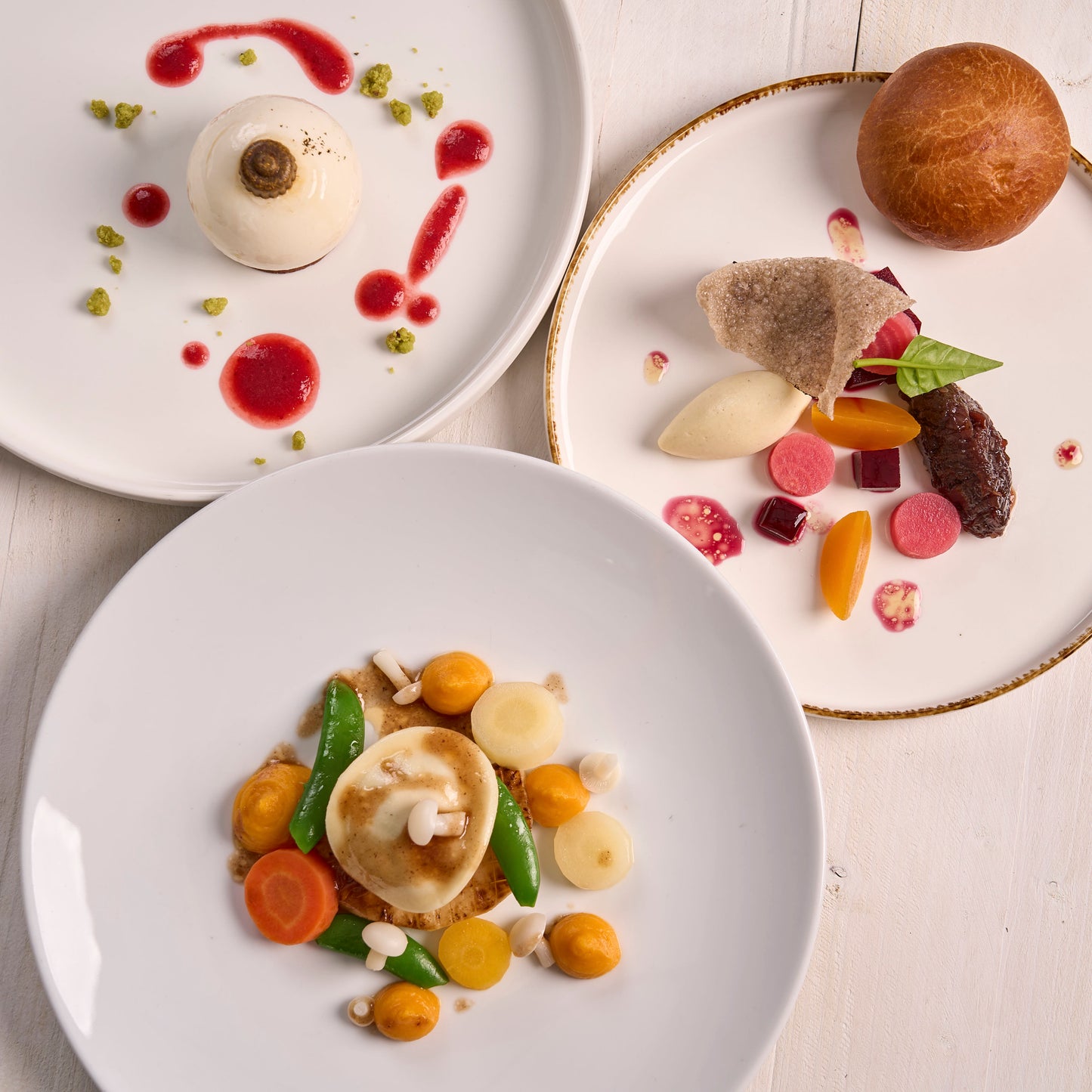 3 gangen vegetarisch kerstmenu
