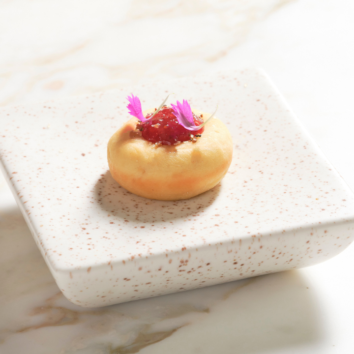 Mini donut | eendenlevermousse | 2 stuks