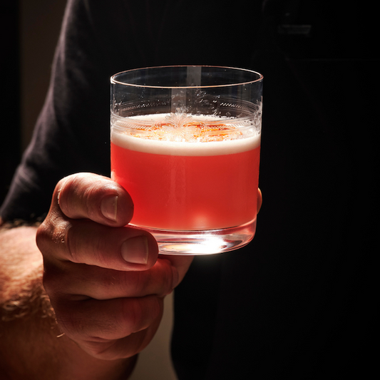 Spoom | blood orange | rum | sour 