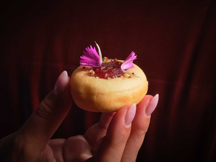 Donut - vegetarische notenpaté - Sjaan's Favoieten
