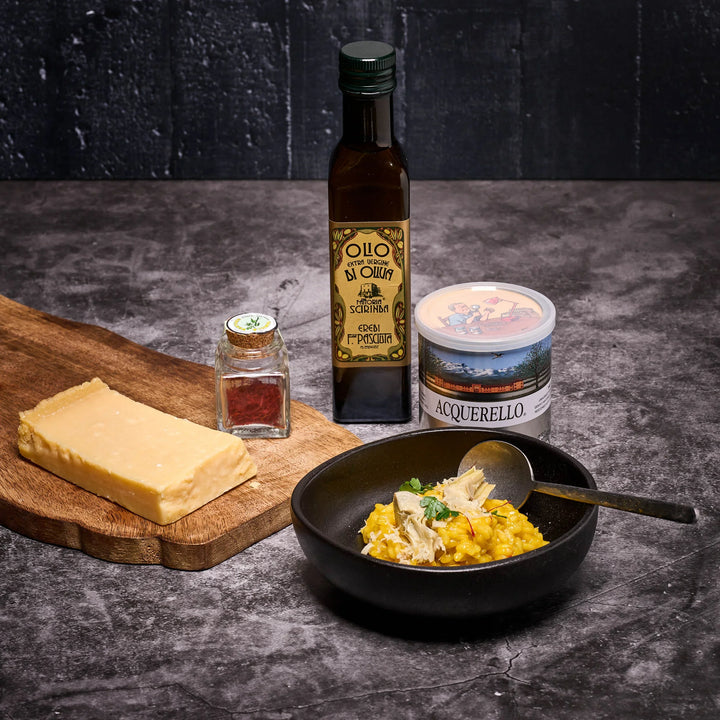First aid for Risotto alla milanese 