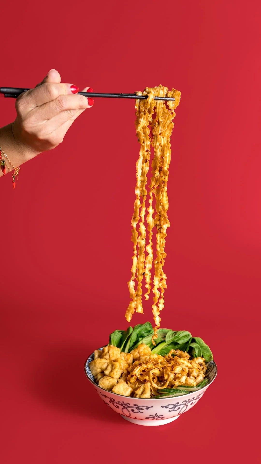 Sun-dried Knife Cut Noodles - Vegan XO