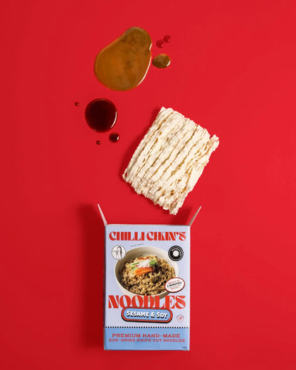 Sun-dried Knife Cut Noodles - Sesame & Soy