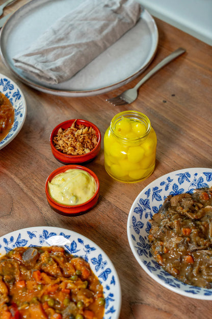 Vegetarische Stoof Trio